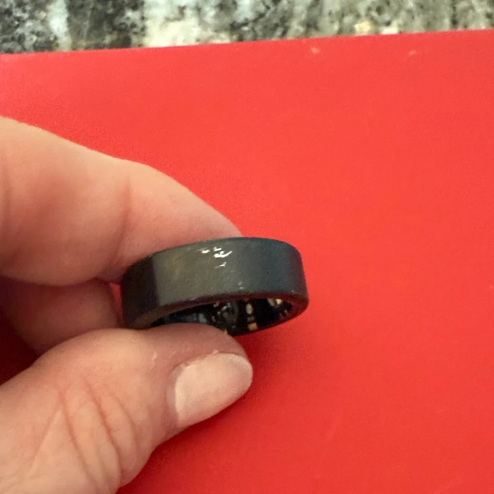 Oura Black Charging Ring size 10